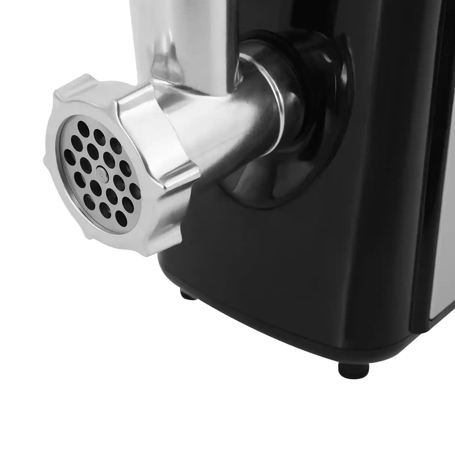 Hachoir à viande électrique 350W avec 3 grilles inox — packaging et livraison