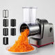 Hachoir électrique 250W 5 en 1 pour légumes et fromage en situation d'utilisation