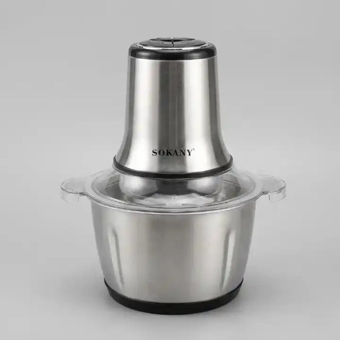 Hachoir électrique 800W bol inox 3L avec 6 lames