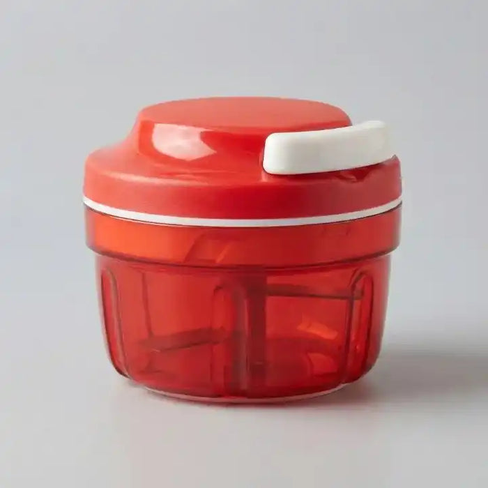 Hachoir manuel à ficelle compact lames inox pour ail