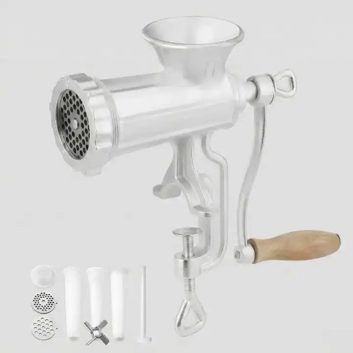Hachoir manuel fonte taille 8 avec fixation table