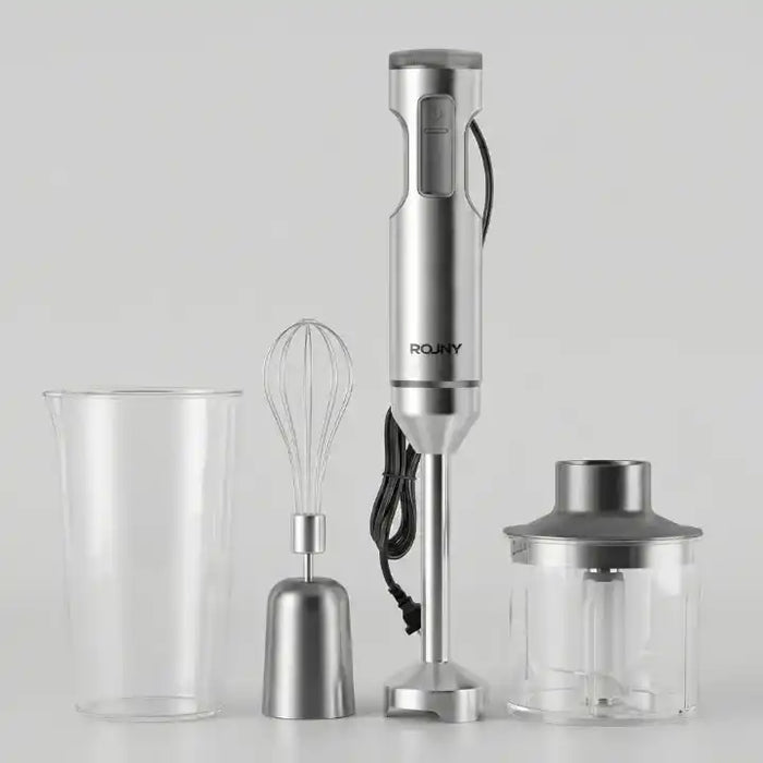 Hachoir multifonction 4 en 1 avec mixeur plongeant 1000W